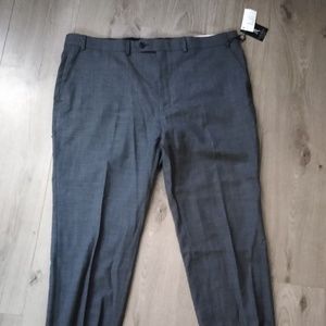 Ralph Lauren Men's Grey Ultraflex Dress Pants